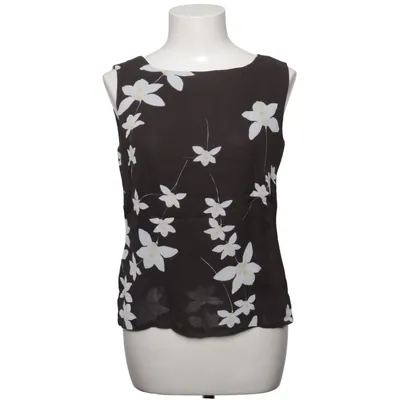 Tank Top (Brown, White) from Renata Gibaldi Viscose