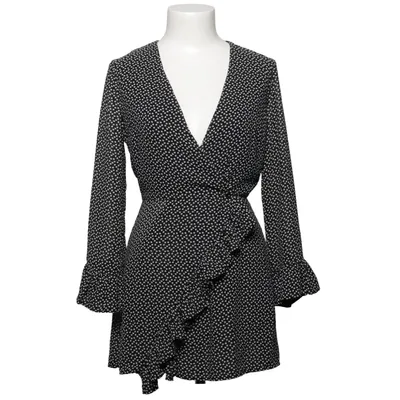 Wikkeljurk (Zwart, Wit) van Kling Polyester