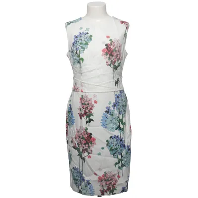 Dress (White, Blue, Pink) from Phase Eight Cotton, Elastane, Polyester