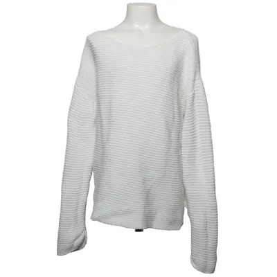 Pull-over (Blanc) de Zara Knitwear Acrylique, Coton