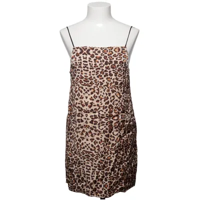 Dress (Beige, Brown) from Topshop Petite Polyester, Viscose