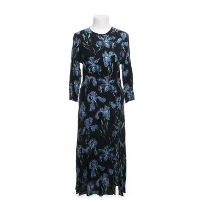 Maxi jurk (Zwart, Blauw, Turquoise) van Visual Clothing Project Viscose