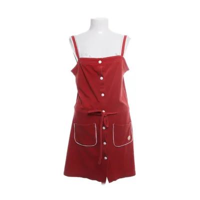 Dress (Red, White) from Cottonfield Cotton, Polyester