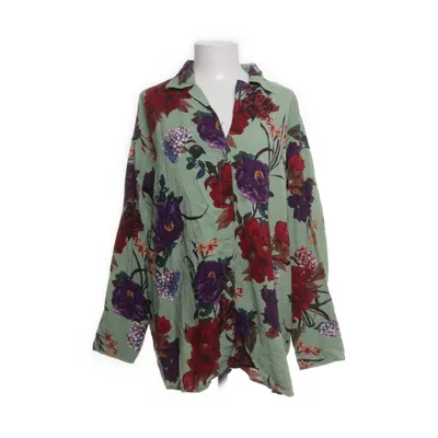 Skjorta (Grön, Flerfärgad) från H&M Viskos, Polyester