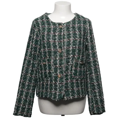 Jacket (Green, Black, White) from Sophyline Polyester, Viscose