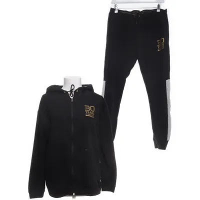 Loungewear (Black, Gold) from SOC Cotton, Polyester