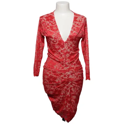 Cocktailjurk (Rood) van Honor Gold Elastaan, Polyamide, Polyester, Viscose