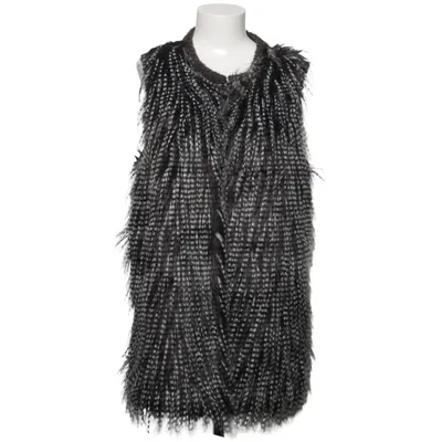 Outdoor vest (Zwart, Wit) van Ms Mode Acryl, Polyester