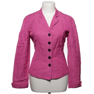 Blazer (Rose) de Anne Klein Acétate, Lin, Viscose