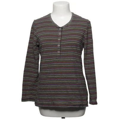 T-shirt manches longues (Noir, Multicolore) de Gudrun Sjödén Élasthane, Coton biologique