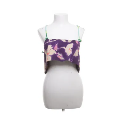 Crop top (Lila, Meerkleurig) van Zara