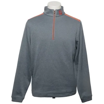 Collegetröja (Grå, Orange) från Footjoy Polyester