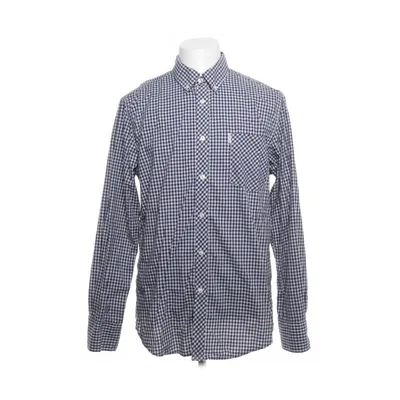 Shirt (Blue, White) from Ben Sherman Cotton