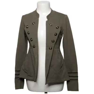 Jacke (Grün) von House of Lola Baumwolle, Elasthan