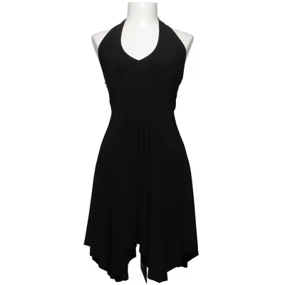 Halterneck dress (Black) from Danza Elastane, Polyester