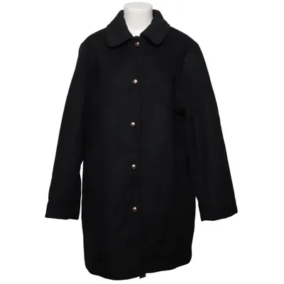 Coat (Gray) from H&M Acrylic, Polyamide, Polyester, Viscose, Wool