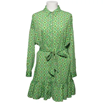 Skjortklänning (Grön, Flerfärgad) från Zara Polyester