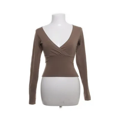 Crop top (Bruin) van Brandy Melville Katoen, Elastaan