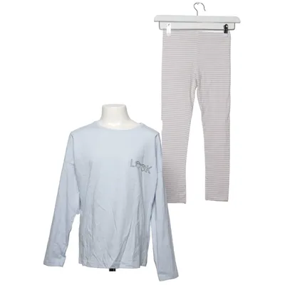 Pyjamas (Blå, Vit) från Sanetta Bomull, Elastan
