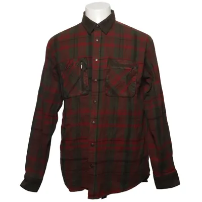 Flanellen overhemd (Rood, Groen, Bruin) van Härkila Katoen, Polyester