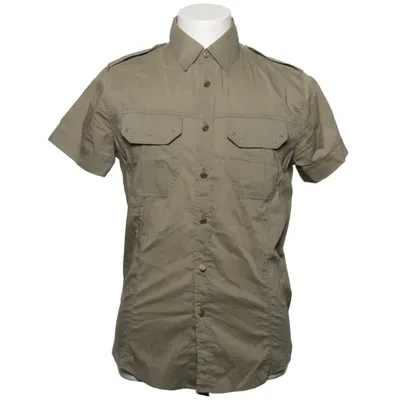 Short sleeve shirt (Green) from Replay Cotton, Elastane, Polyamide