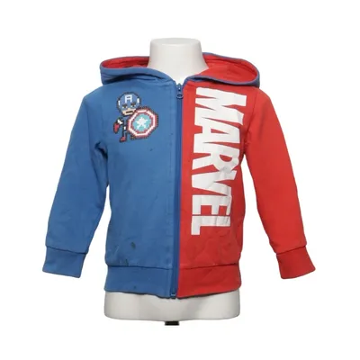 Sweat à capuche (Bleu, Rouge, Multicolore) de Marvel Avengers Coton, Élasthane, Polyester