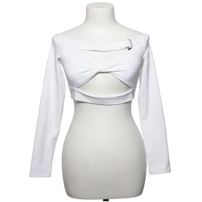 Crop Top (Weiß) von Oceans Apart Elasthan, Polyester