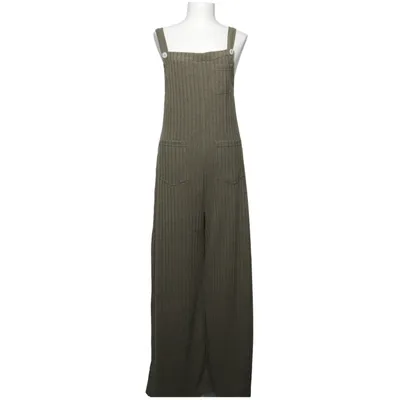 Hängselbyxor (Grön) från Halara Elastan, Polyester