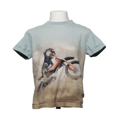 T-shirt (Blauw, Bruin) van Molo Organisch katoen