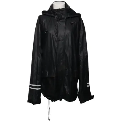 Rain jacket (Black, White) from Abeko Polyester, Polyurethane