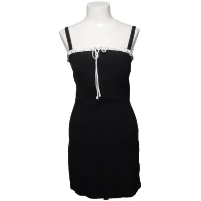 Kjole (Sort, Hvid) fra Clockhouse Elastan, Polyamid, Viscose