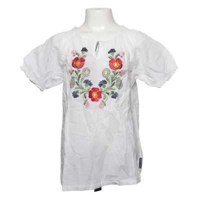 Blouse (White, Multicolored) from Polarn O. Pyret Cotton