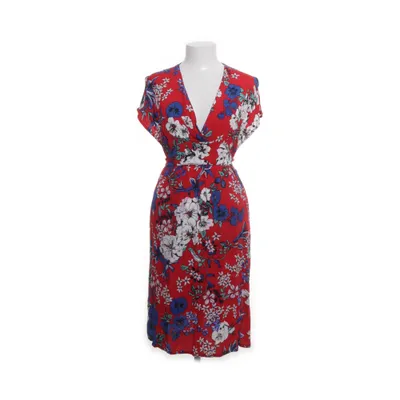 Jurk (Rood, Meerkleurig) van Mango Casual Viscose