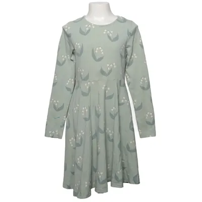 Dress (Green) from Polarn O. Pyret Elastane, Organic cotton