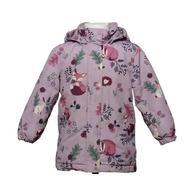 Vinterjakke (Lilla, Flerfarvet) fra Lindex Kids Polyester