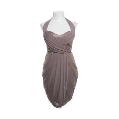 Halterneck dress (Brown) from Eva & Lola Cotton, Polyester