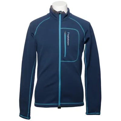 Veste anti-froid (Bleu) de Peak Performance Élasthane, Polyester, Laine