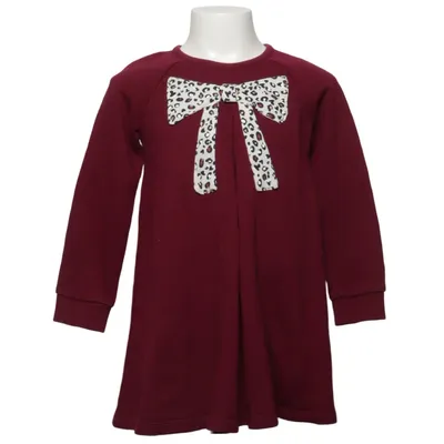 Robe (Rouge, Blanc) de M&S Kids Coton
