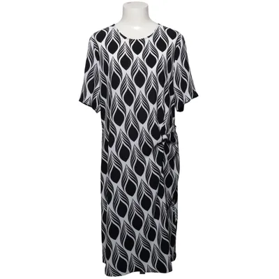 Dress (Black, White) from Ilse Jacobsen Elastane, Polyester