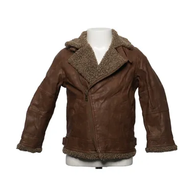 Shearlingjakke (Brun) fra Zara Boys Collection Polyester, Polyurethan