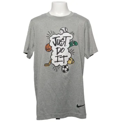 T-shirt (Gray, Multicolored) from Nike Polyester