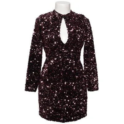 Cocktailkleid (Pink, Schwarz) von Zara Polyester
