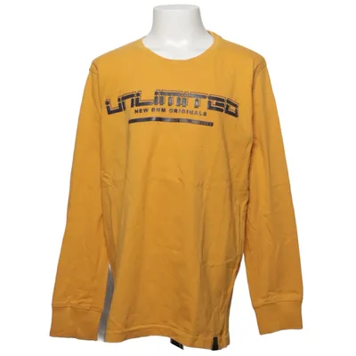 Lange mouwen shirt (Geel) van Hydro Katoen