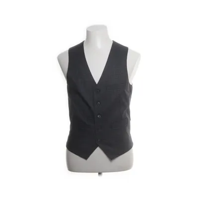 Suit vest (Gray) from The Spitalfields Clothing Co Polyester, Viscose