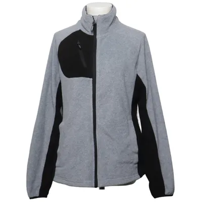 Fleecejakke (Grå, Sort) fra Bluewear Polyester