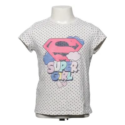 T-shirt (Hvid, Flerfarvet) fra Super Girl Bomuld