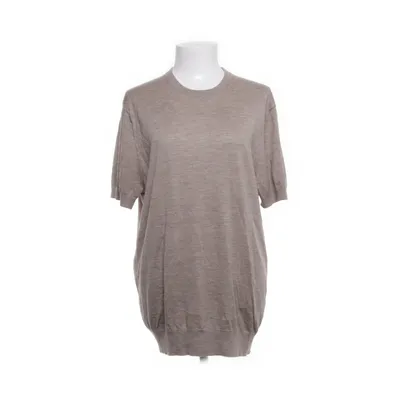 T-shirt (Beige) van Suitsupply Kasjmier, Zijde