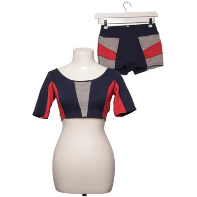 Trainingsanzug Set (Blau, Grau, Rot) von Free People Elasthan, Polyester