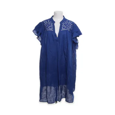 Jurk (Blauw) van H&M Katoen, Polyester