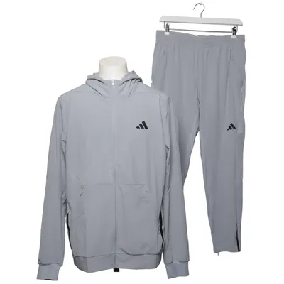 Trainingsset (Grau) von Adidas Elasthan, Recyceltes Polyester